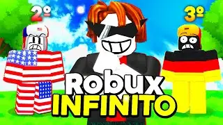 I MADE BRAZIL THE STRONGEST COUNTRY IN ROBLOX WITH INFINITE ROBUX ACTIVATED 🤑💲