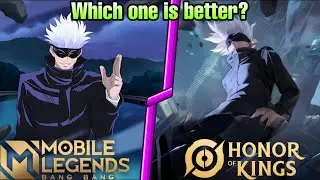 Jujustu Kaisen Skins Comparison between MLBB vs HOK