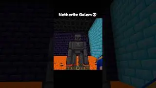 Help me Netherite Golem 