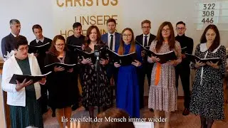 Es zweifelt der Mensch