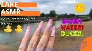 Outdoor Lake ASMR (Camera Tapping & Scratching) 💦