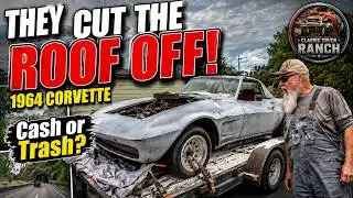 I Drove to Buy a $10,000 ’64 Corvette… Then I Saw What They Did to It