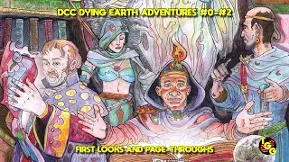 Dungeon Crawl Classics Dying Earth Adventures #0-#2 First Looks