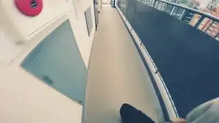 Небольшой паркур от первого лица