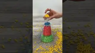 How Is This Even Possible? 😱 Satisfying Beads in Reverse #shorts