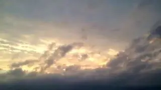 Быстроплывущие облака 🌥