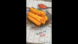 Baby corn bajji / Instant baby corn fritters #shorts #youtubeshorts