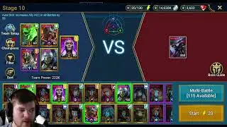 Building a Spider 10 Hard team