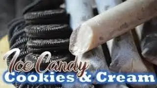 how to cockies and cream ice candy.
