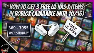 [AVAILABLE UNTIL 10/15] How To Get 3 Free Lil Nas X Items | Roblox