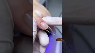 Какой маникюр в 9 классе😍 как нарастить гелевые типсы 