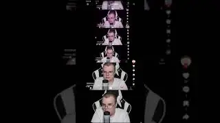 Каша смотрит реакцию на самого себя 