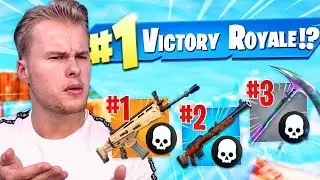 BIJ ELKE KILL KRIJG IK EEN SLECHTER WAPEN!! - Fortnite Battle Royale (Nederlands)