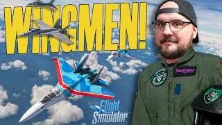 NIE wieder ALLEINE in der Luft | Ich hol mir einen Wingman in Microsoft Flugsimulator