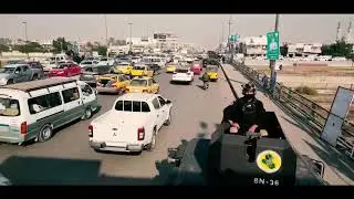 جانب من انتشار ابطال جهاز مكافحة الإرهاب لتأمين انتخابات مجالس المحافظات