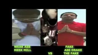 WEAK ASS MEEK MILL VS DRAKE FAKE ASS FUCK - BOTH OF YOU NIGGIHS SUCK  drake diss meek mill diss