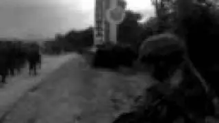 Видео с телефона грузинского солдата