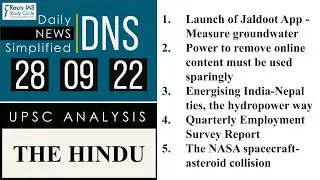 THE HINDU Analysis, 28 September, 2022 (Daily Current Affairs for UPSC IAS) – DNS