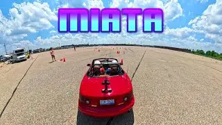Definitely the only Miata video on YouTube | Now with 360 Cam! | Detroit SCCA Autocross.