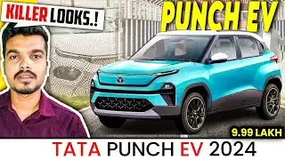 FINALLY New Tata Punch Ev 2024 😍 -[ Have AMAZING Features ]