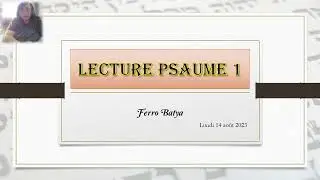 Psaume 1