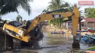 Pekerjaan Galian Untuk Normalisasi Sungai