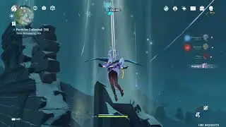 Genshin Impact - Dragonspine Entombed City Outskirts - Collect the Anemo Particles