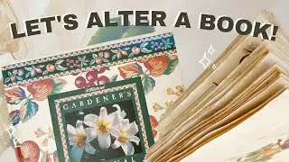 Making a Junk Journal From an Old Book | Altered Book Adventures #1
