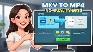 how to convert mkv to mp4 without losing quality