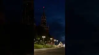 Москва. Красная площадь ночью. Июнь 2024 #travel #moscow #москва