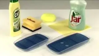 Подставка для моющего средства и губки CLEAN KIT, TESCOMA 900620, 900624