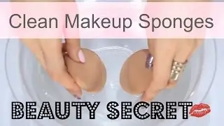 How to Clean Makeup Sponges | Beauty Secret | Wishtrend
