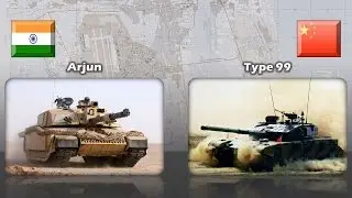 Arjun vs Type 99 | India or China | That's your best main battle tank? (MBT)