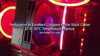 DeepCool AK400 Installation in AMD AM4 socket and Performance | Review