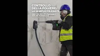 Lavoro rapido e pulito con Bosch Dust Control #shorts #boschprofessional