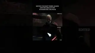 FIXING THE PART WHERE ANAKIN GETS HIS ARM CUT OFF #shorts #starwars #attackoftheclones