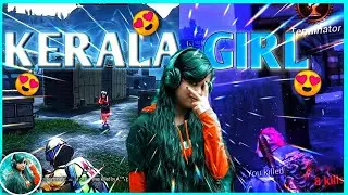 മലയാളി GIRL 4 Finger claw PUBG gameplay 💥