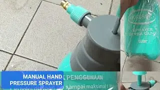 DISPLAY PRODUCT NO 608 : MANUAL PRESSURE HAND PUMP WATER SPRAYER #watergun#pump#pompa #howto