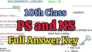 10th Full 💯PS and NS Answer Key 