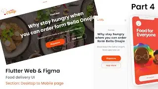 Flutter web responsible UI