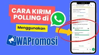 Broadcast Polling di Whatsapp Menggunakan Tools WAPromosi