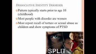 Ch 13  Dissociative Disorders & Schizophrenia