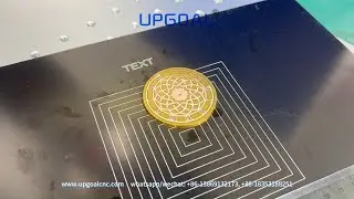 50W Desktop Fiber Laser Marking Machine for Brass