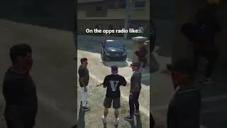 When you hack into the opps radio🤣😭 