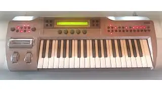 Korg Prophecy - Synthwave - track. Synth still working 2023