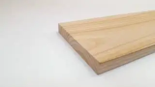 Дощечка Вяз 80 х 10,3 х 1 см