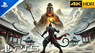 Sun Wukong vs Yellowbrow Buddha (PS5) Realistic ULTRA Graphics [4K60FPS] Black Myth Wukong