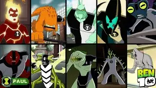 EVERY TRANSFORMATIONS ORIGINAL 10 ALIENS IN CLASSIC | BEN 10