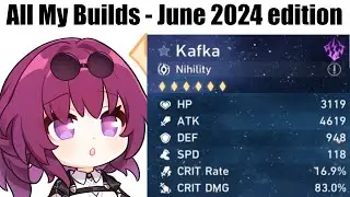 All My Builds in Honkai Star Rail #hsr #showcase