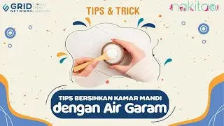 Intip Tips Pemberian Air Garam untuk Membersihkan Lantai Kamar Mandi